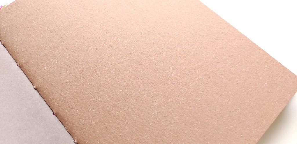 A5ノート【薄手 Re.】「心をこめて A」紙たくさんノート!