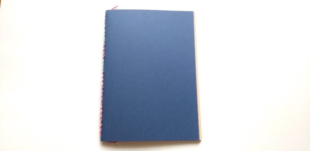 A5ノート【薄手 Re.】「心をこめて A」紙たくさんノート!