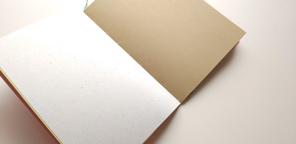 A5ノート【薄手 Re.】「ブカッコーなスキップ B」紙たくさんノート!