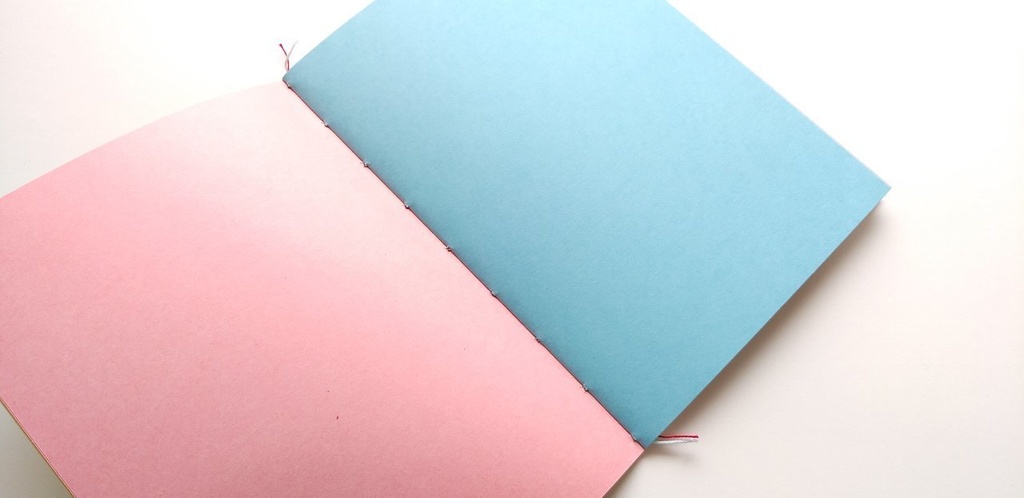 A5ノート【薄手 Re.】「彩に宿る」紙たくさんノート!