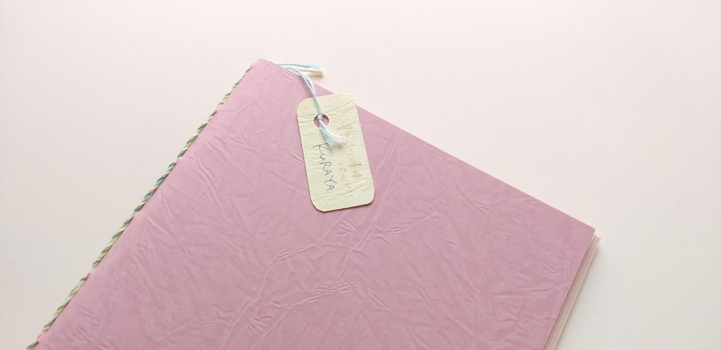 A5ノート【薄手 Re.】「景気づけに薬味パッパ!!」紙たくさんノート!