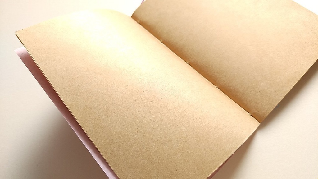 【Passportクラフト64P】紙たくさん! モスピンク+クラフト