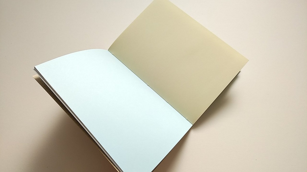 【Passport 64P】紙たくさん! 利休ブラウン+カラフル