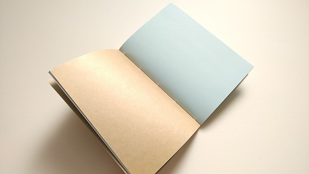 【Passport 64P】紙たくさん! 利休ブラウン+カラフル