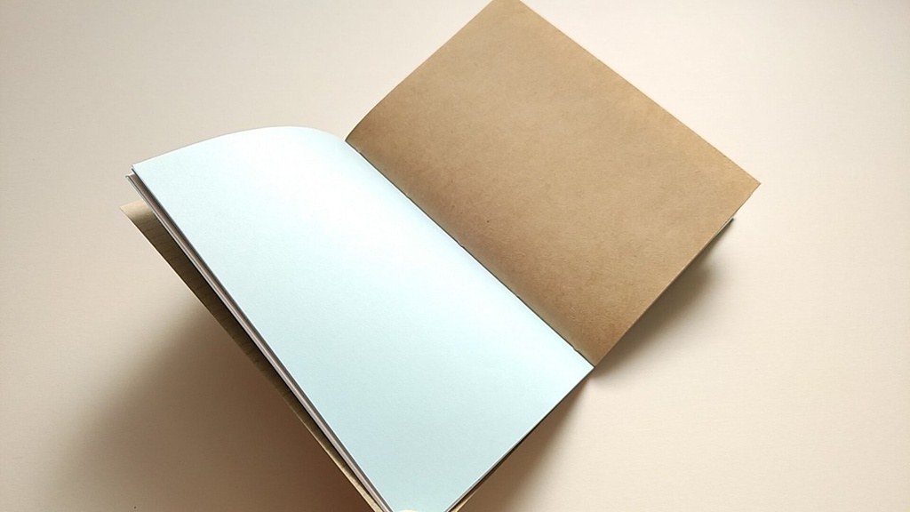 【Passport 64P】紙たくさん! 利休ブラウン+カラフル