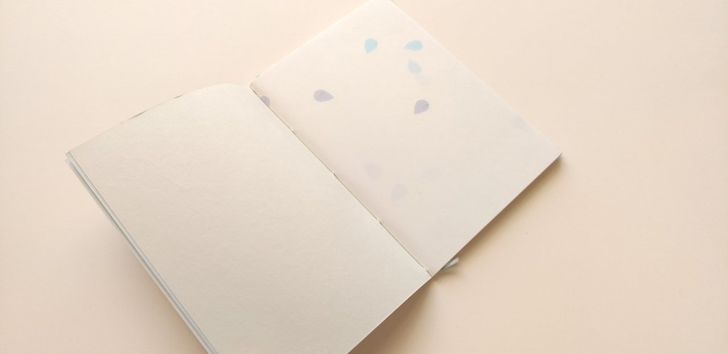 A6ノート “終わり”を知らぬ-海月-Ⅰ【紙たくさん!ノート】