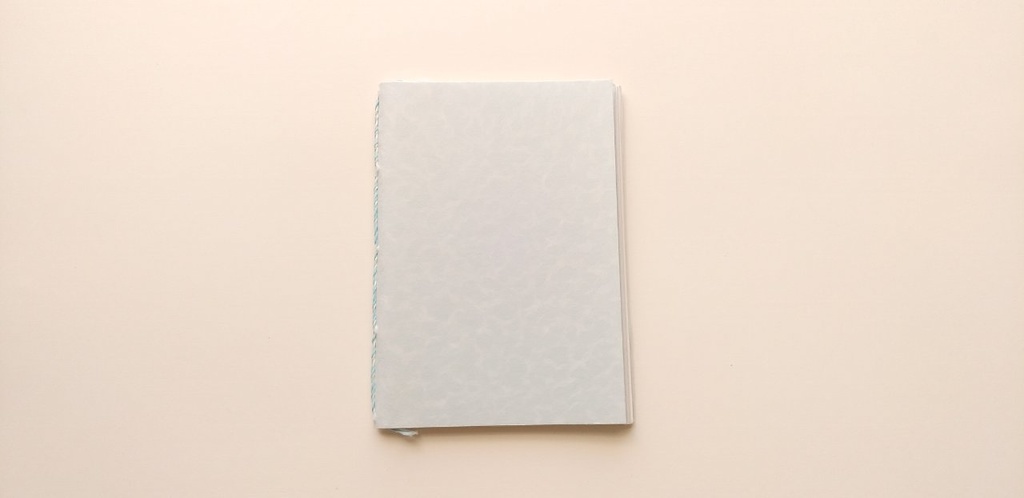 A6ノート “終わり”を知らぬ-海月-Ⅰ【紙たくさん!ノート】