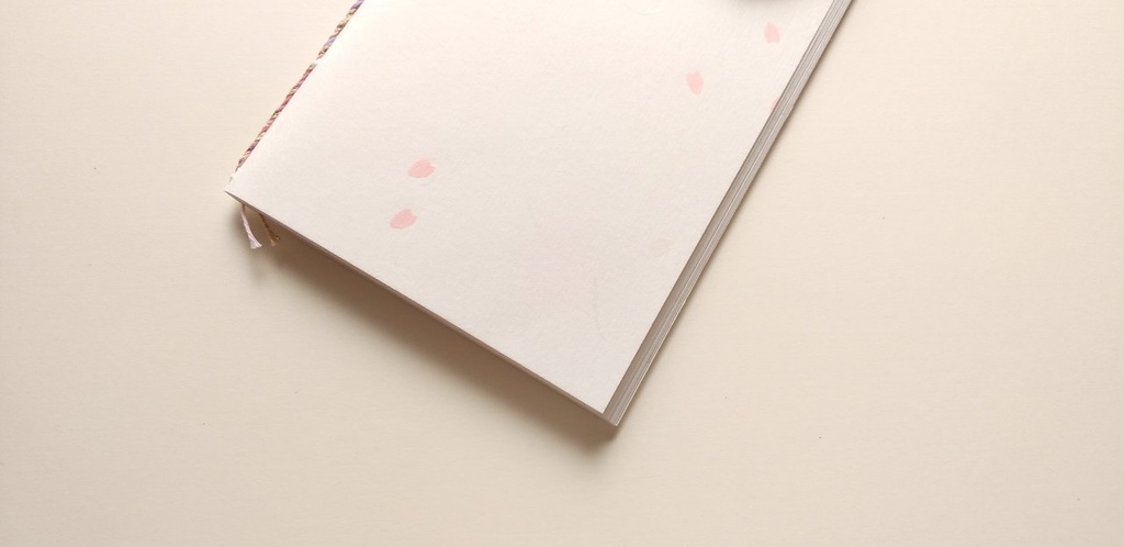 A6ノート「さくらさく 11」【紙たくさん!ノート】