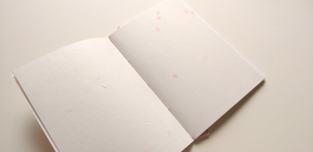 A6ノート「さくらさく 11」【紙たくさん!ノート】