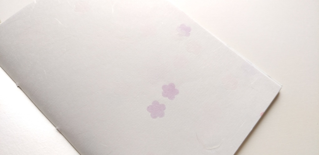 A6ノート「植物と水にかこまれて」【紙たくさん!ノート】