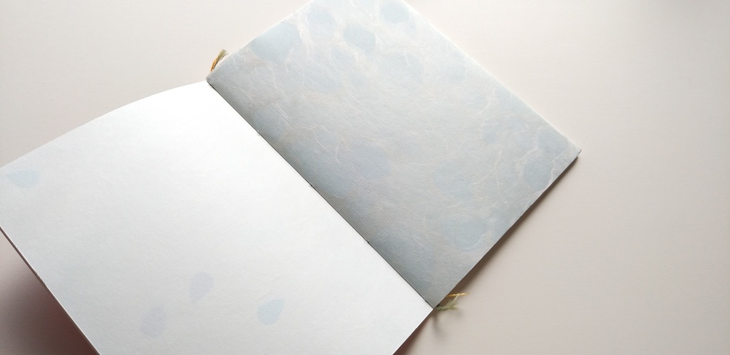 A6ノート「植物と水にかこまれて」【紙たくさん!ノート】