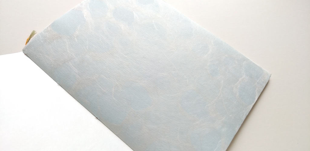 A6ノート「植物と水にかこまれて」【紙たくさん!ノート】