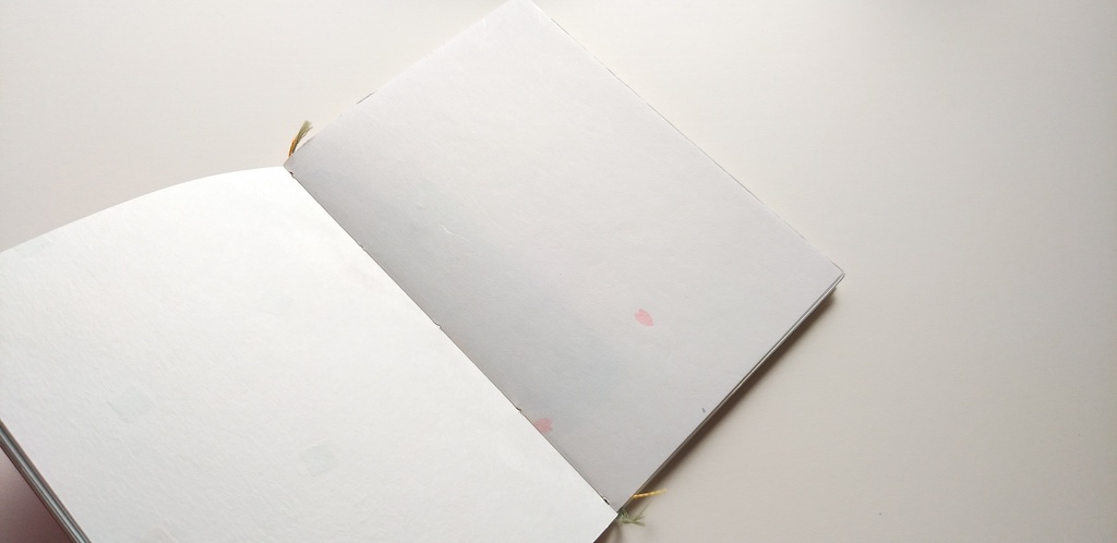 A6ノート「植物と水にかこまれて」【紙たくさん!ノート】