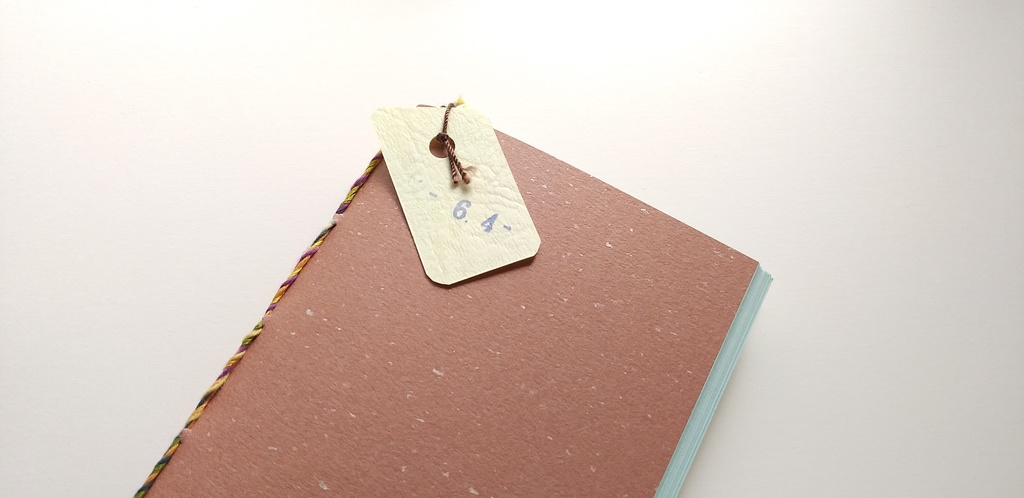 【Passport-厚紙- アサギ64P】紙たくさん! 新星ブラウン+アサギ