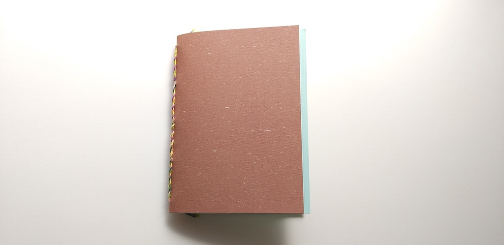 【Passport-厚紙- アサギ64P】紙たくさん! 新星ブラウン+アサギ