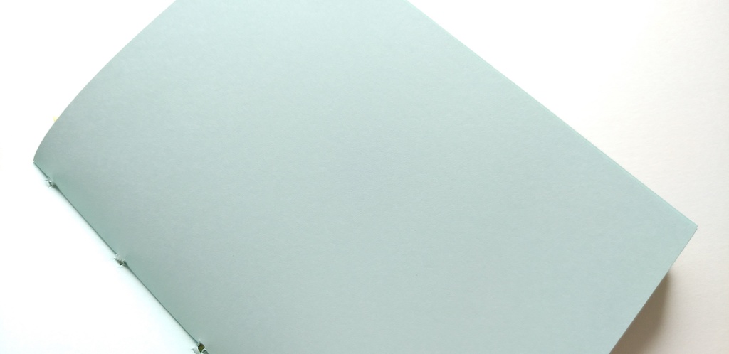 【Passport-厚紙- アサギ64P】紙たくさん! 新星ブラウン+アサギ