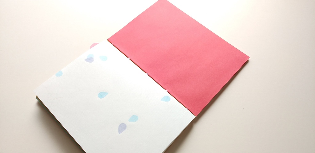 A6ノート【旅人】「Thailandより」 紙たくさんノート!