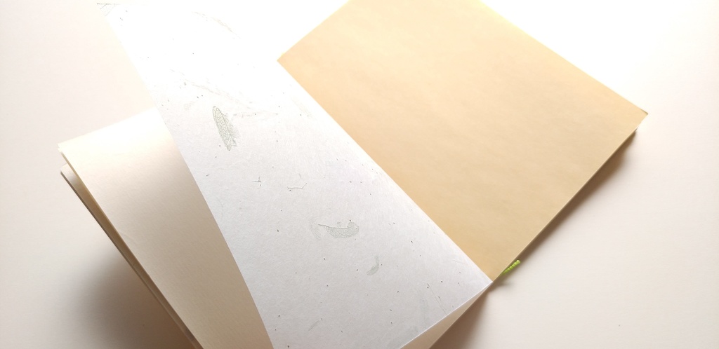 A6ノート「足元の1枚」【紙たくさん!ノート】