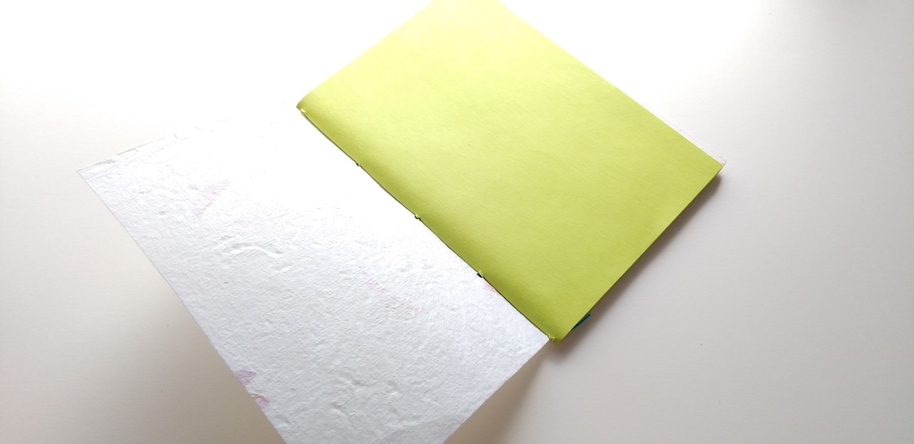 A6ノート「陽の光を浴びる」【紙たくさん!ノート】