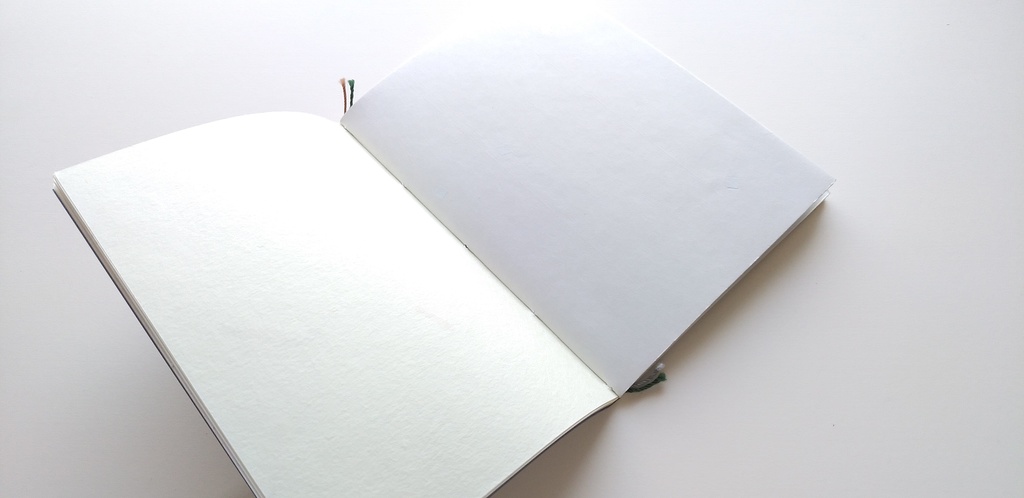 A6ノート「湖畔にあるおみせ」【紙たくさん!ノート】