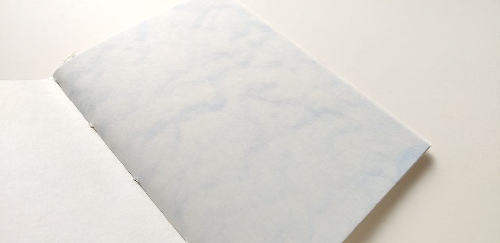 A6ノート「桜流し」【紙たくさん!ノート】