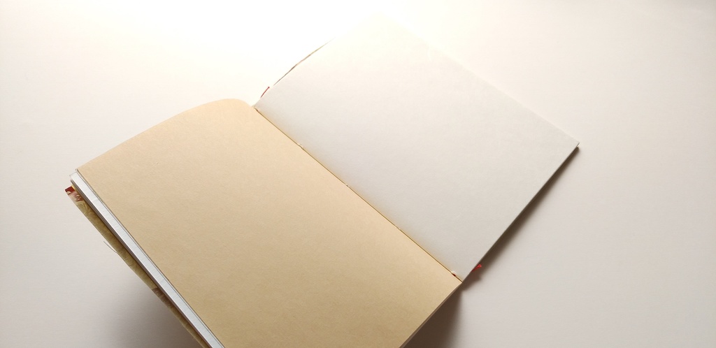 A6ノート「キノコを感じてみた」【紙たくさん!ノート】