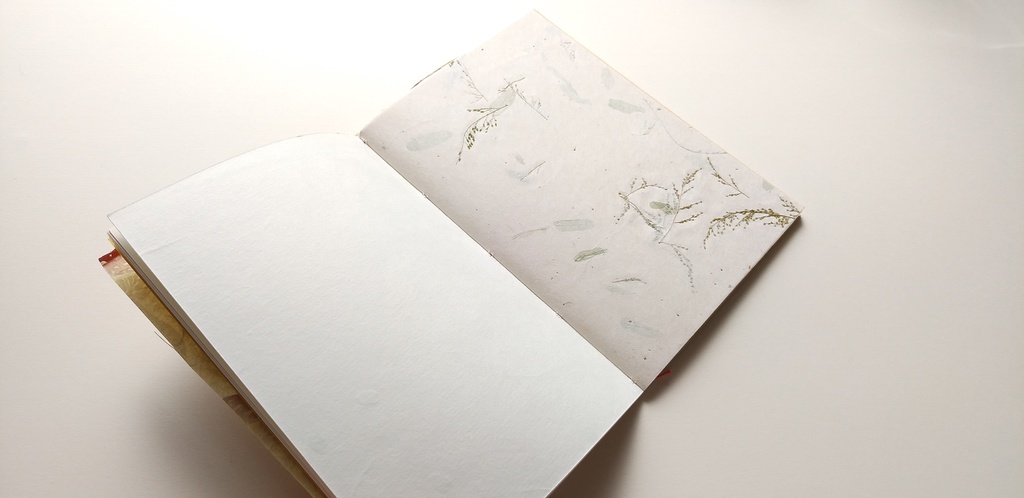 A6ノート「キノコを感じてみた」【紙たくさん!ノート】