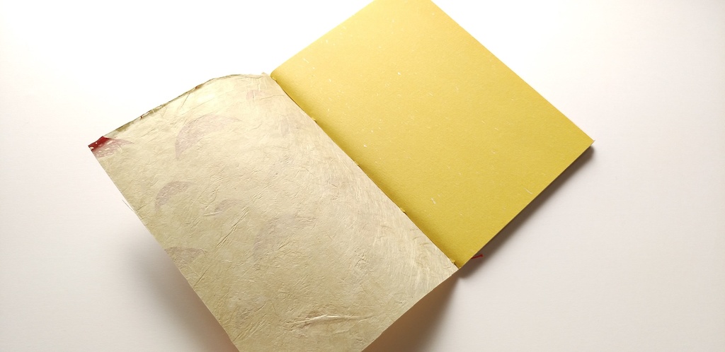 A6ノート「キノコを感じてみた」【紙たくさん!ノート】