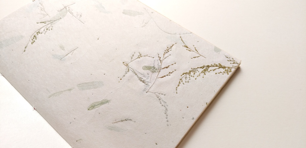 A6ノート「キノコを感じてみた」【紙たくさん!ノート】