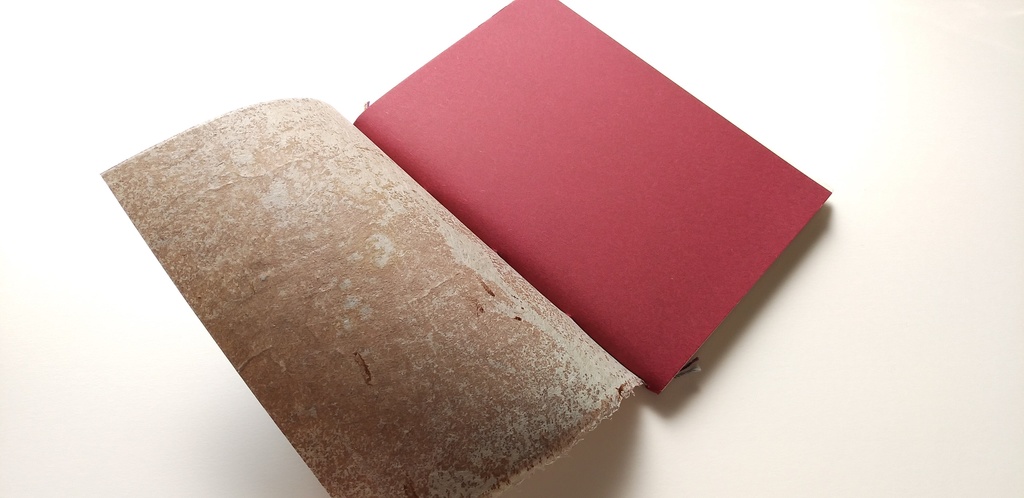 A6ノート「樺の茶筒」【紙たくさん!ノート】