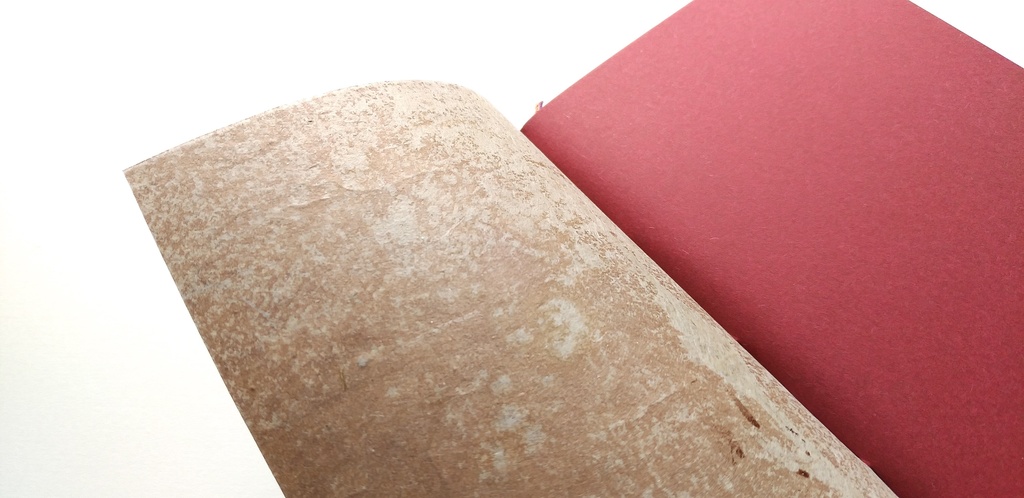 A6ノート「樺の茶筒」【紙たくさん!ノート】