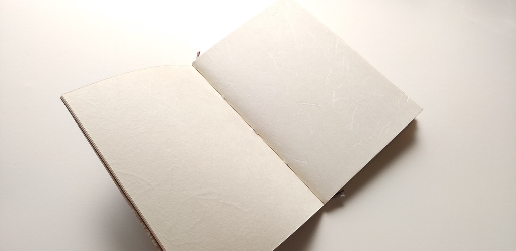 A6ノート「樺の茶筒」【紙たくさん!ノート】