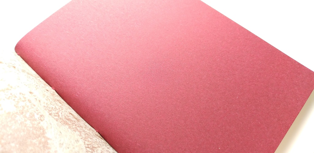 A6ノート「樺の茶筒」【紙たくさん!ノート】