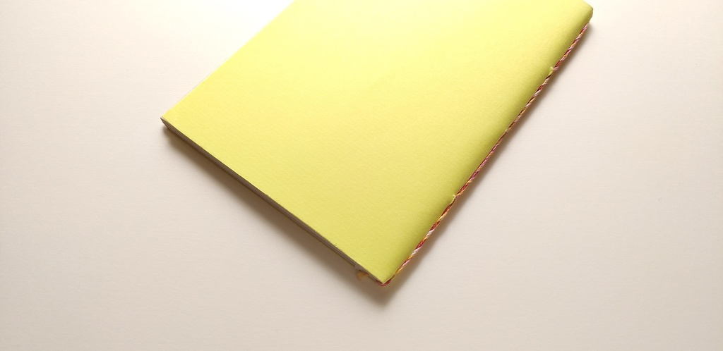 A6ノート「旧作レイドイエロー」★【紙たくさん!ノート】