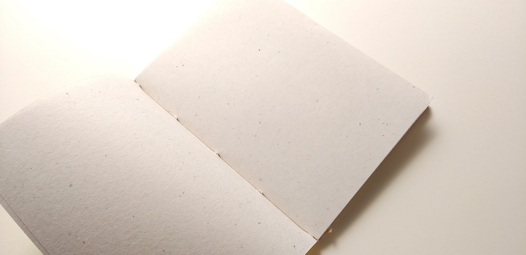 A6ノート「旧作レイドイエロー」★【紙たくさん!ノート】