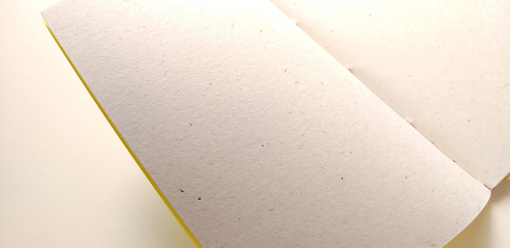 A6ノート「旧作レイドイエロー」★【紙たくさん!ノート】