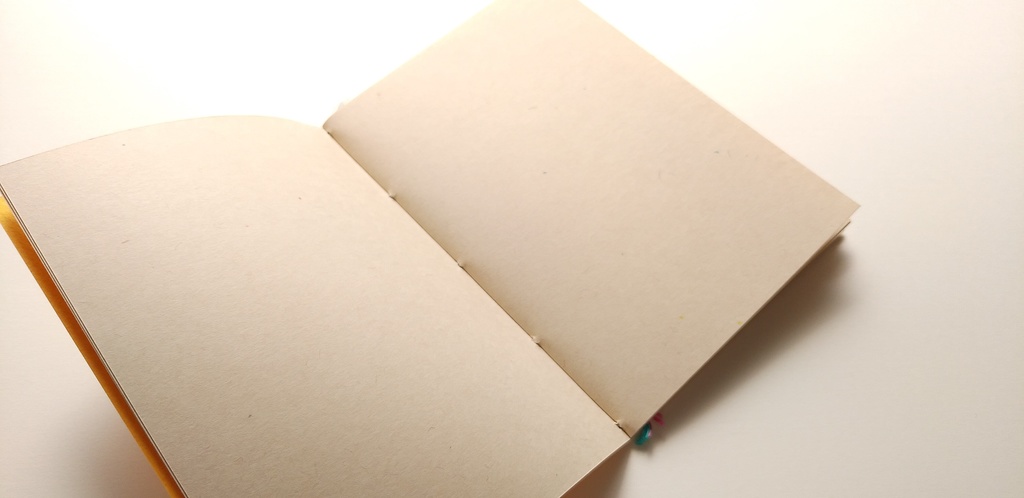 A6ノート「旧作たーんとオレンジ」★【紙たくさん!ノート】