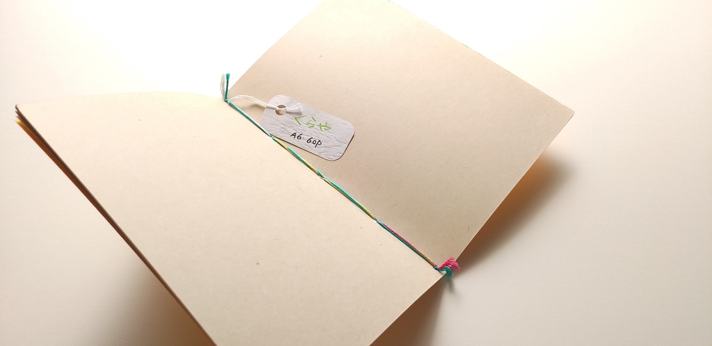 A6ノート「旧作たーんとオレンジ」★【紙たくさん!ノート】