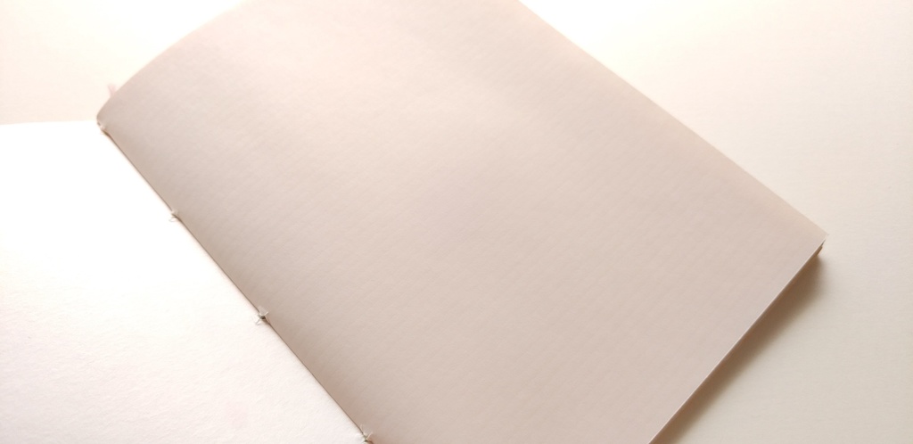 A6ノート「旧作草木染 イエロー」★【紙たくさん!ノート】