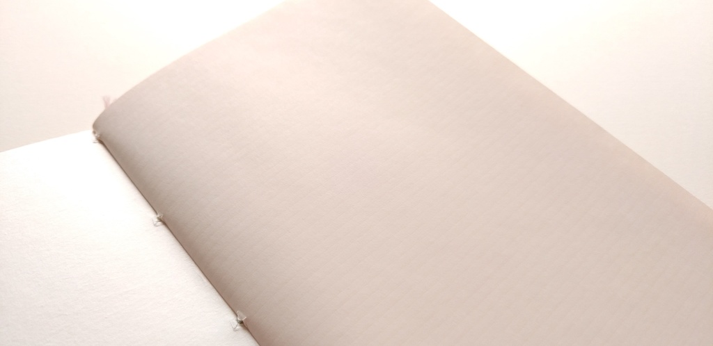 A6ノート「旧作草木染 イエロー」★【紙たくさん!ノート】