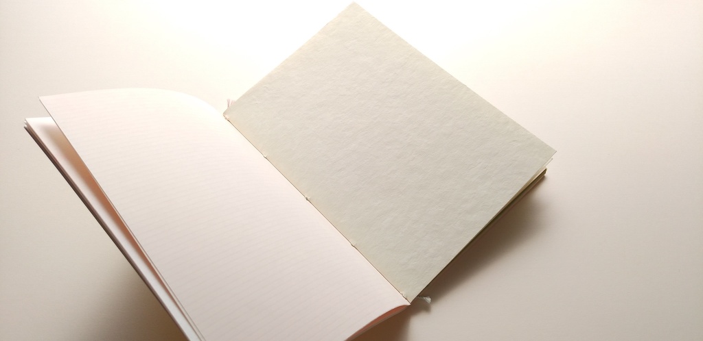 A6ノート「旧作草木染 イエロー」★【紙たくさん!ノート】