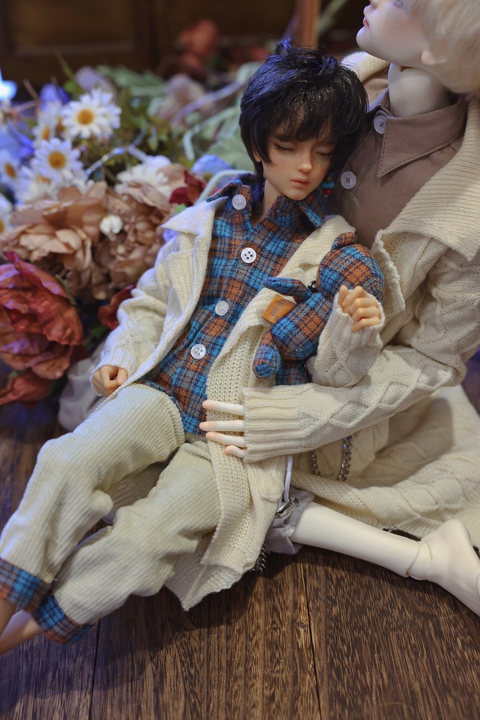 BJD ドールサイズ ニットカーディガン 予約