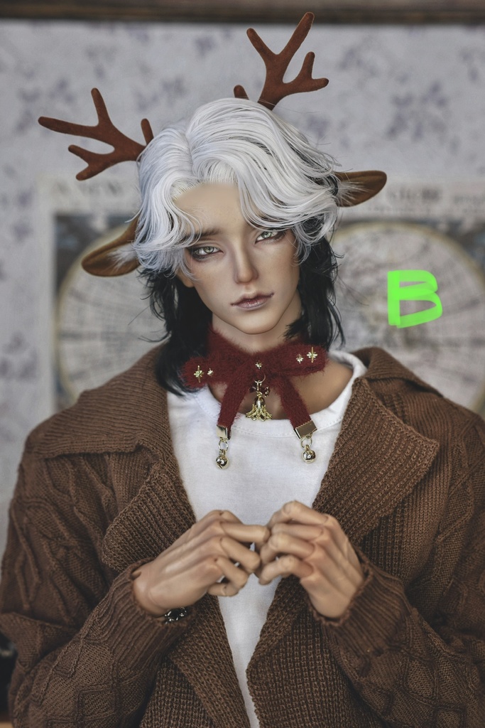 BJD ドールサイズ ニットカーディガン 予約