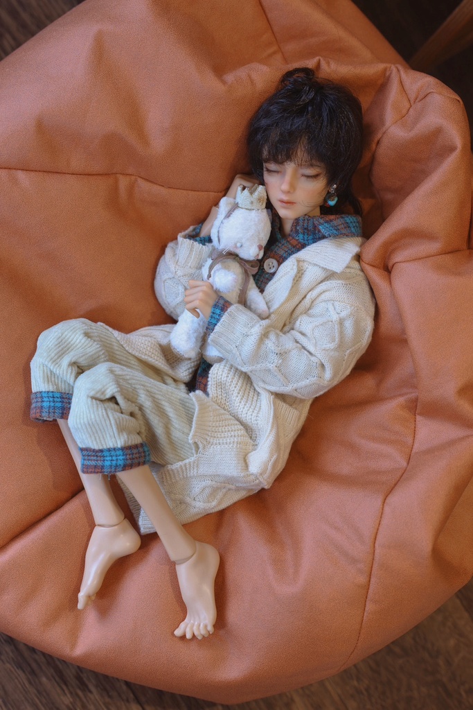 BJD ドールサイズ ニットカーディガン 予約