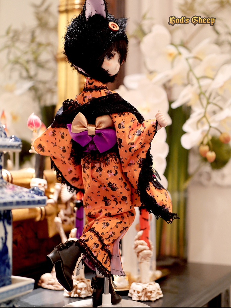 +神のヒツジgs+ カボチャ猫 MDDサイズ