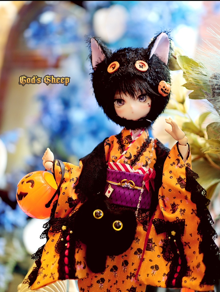 +神のヒツジgs+ カボチャ猫 MDDサイズ
