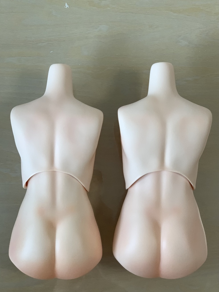 Whitey肌 オビツ 48cm&50cmサイズ 男の子替えパーツ