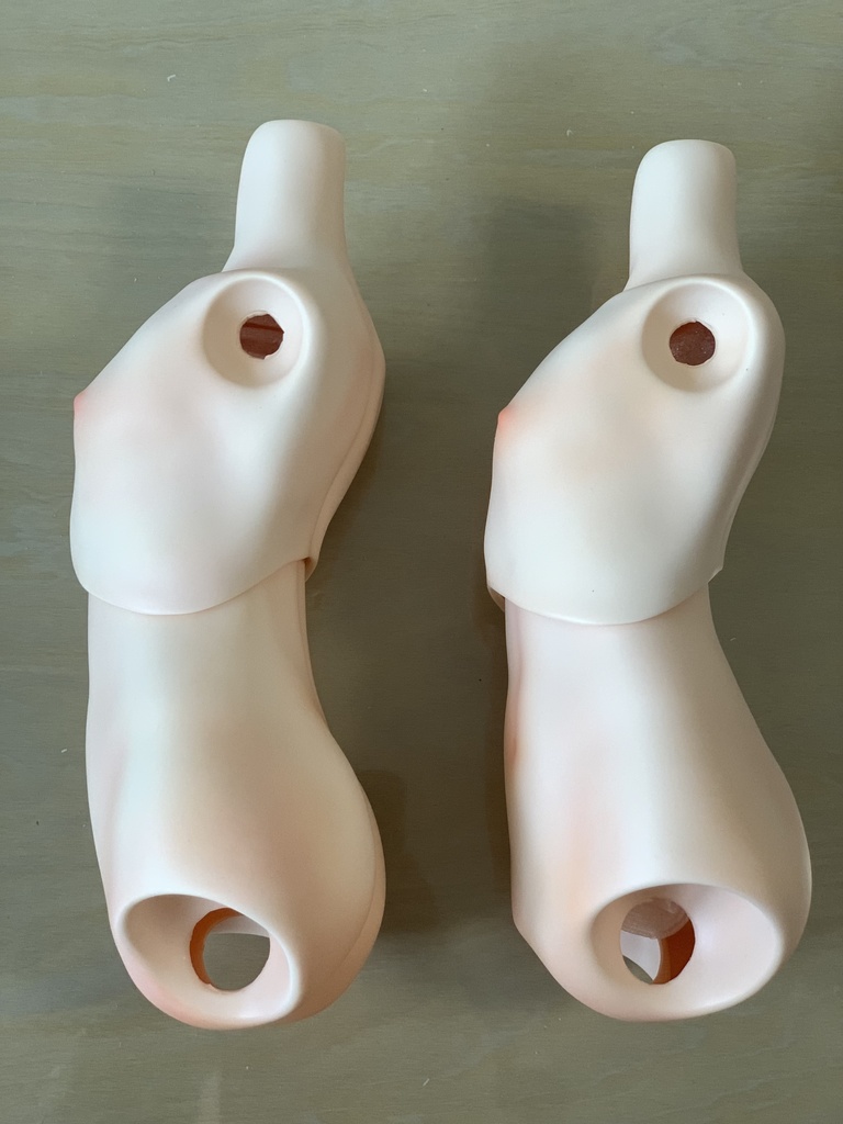 Whitey肌 オビツ 48cm&50cmサイズ 男の子替えパーツ