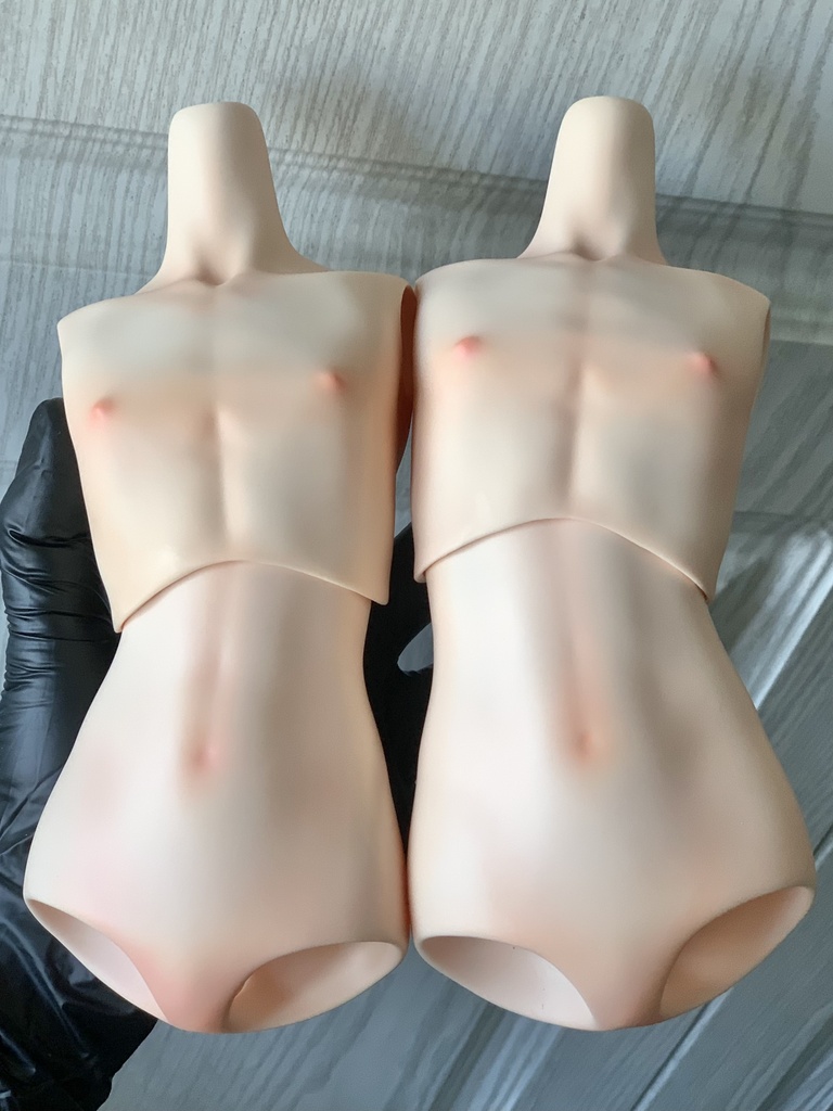 Whitey肌 オビツ 48cm&50cmサイズ 男の子替えパーツ