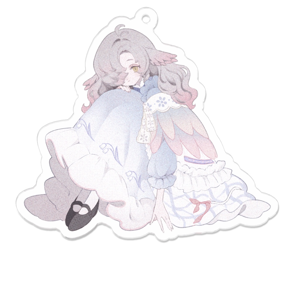 羽梠ときと_アクリルキーホルダー(アンニュイ)